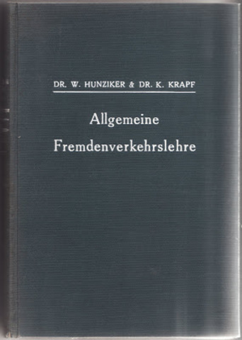 INTERPRETAÇÕES DO TURISMO - Hunziker e Krapf