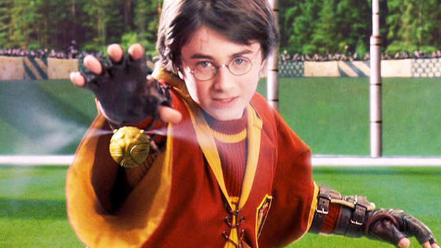Harry's First Quidditch Game
