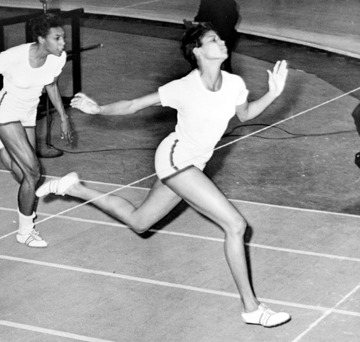 Wilma Rudolph triumphs over polip