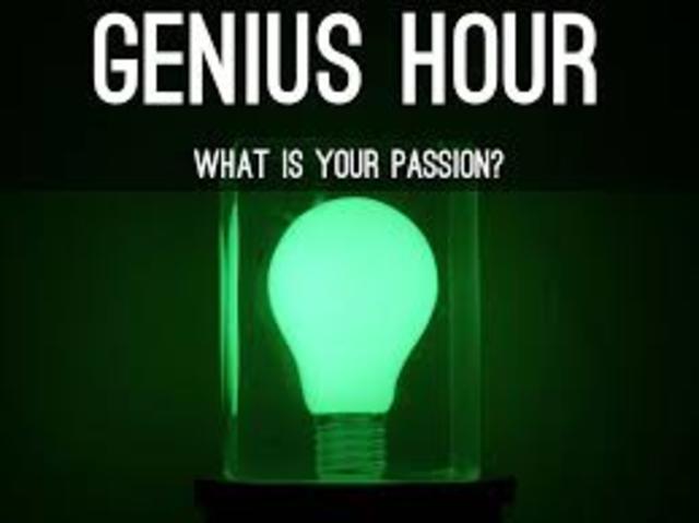 Genius Hour Web Based Projects