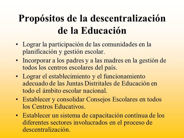 Énfasis de política