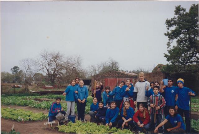 2003: Huerta Orgánica de 8vo y 9no año