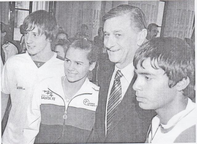 Reconocimiento a los deportistas destacados de los Juegos Evita 2010