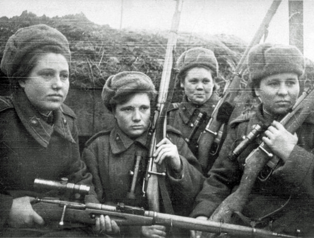 Russian Snipers in World War II