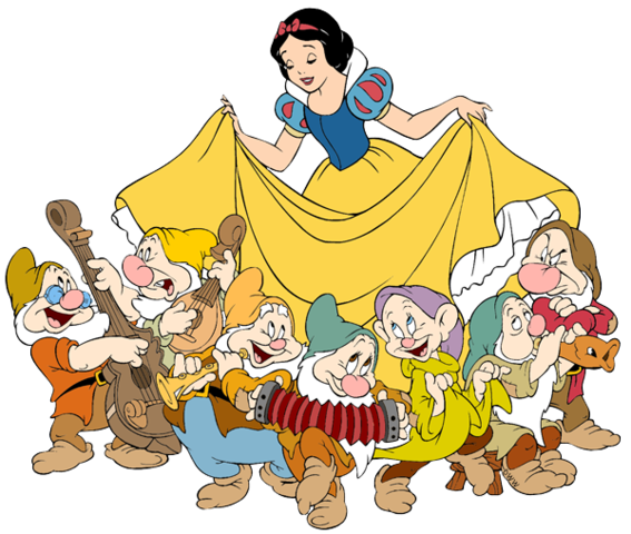 Snow White and the seven dwarfs