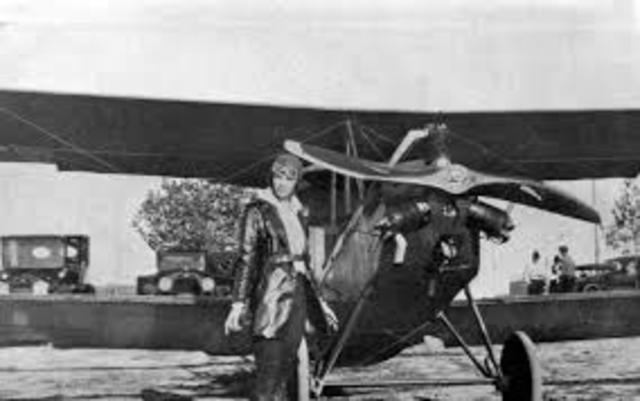 Earhart Buys her first plane