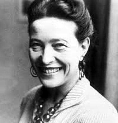 Simone de Beauvoir (1908 - 1986)