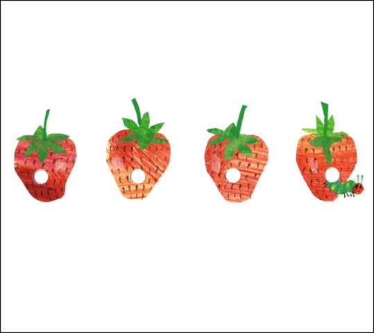 On Thursday he ate through four strawberries.