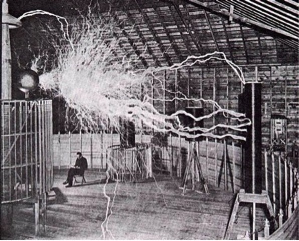 Nikola Tesla Invents the Tesla coil