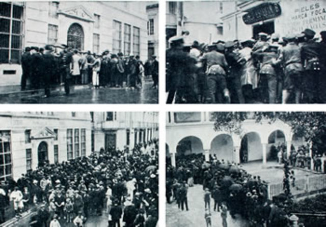 Crisis de los años de 1922 y 1923