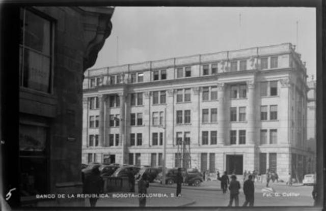 Creación del Banco de la Republica