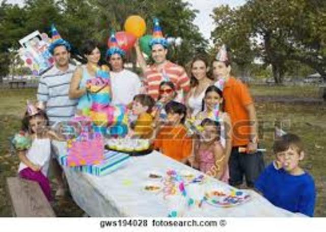 mi primer cumpleaños