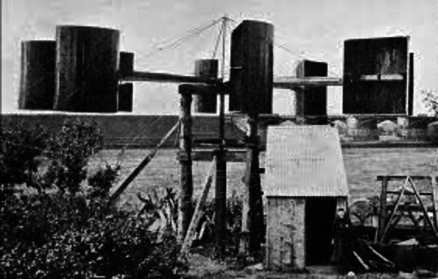 First Electricity Generating Turbine