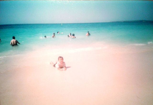 Fui por primera vez al mar