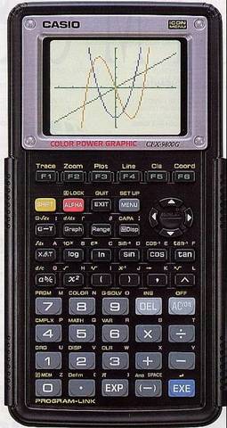 Primera calculadora graficadora a color Casio