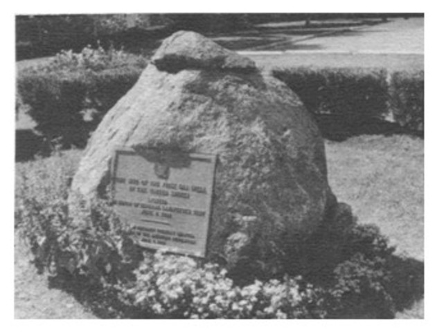 First Natural Gas Well Dug in Fredonia, New York