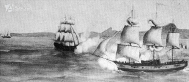 Piratas en las costas de Rocha