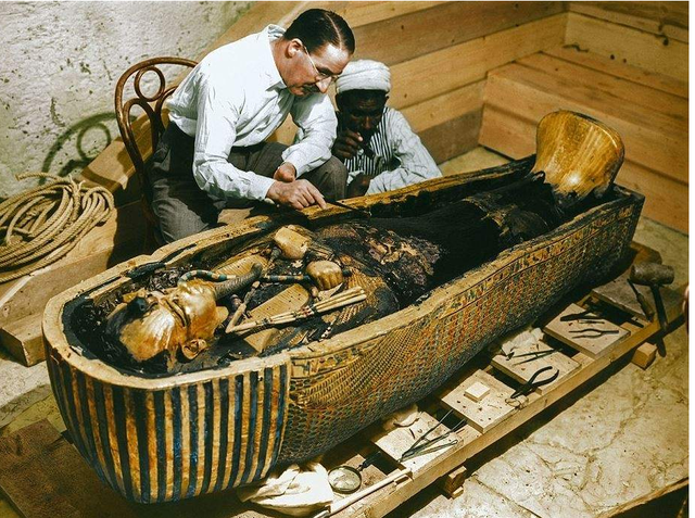 Se descubre la tumba de Tutankamon