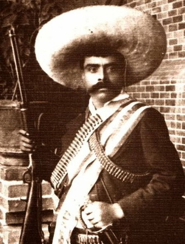 Emiliano Zapata aparece