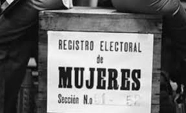 Se crea La Ley Del Voto Femenino