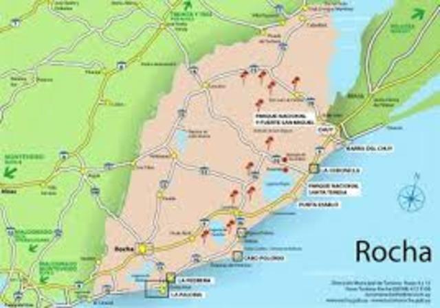 Creación del departamento de Rocha