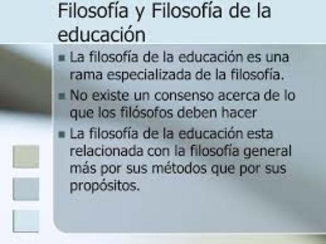 Seminario sobre Filosofía de la Educación en México
