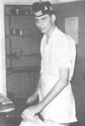 Enlisted in the army