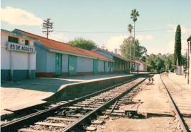 Llega el ferrocarril