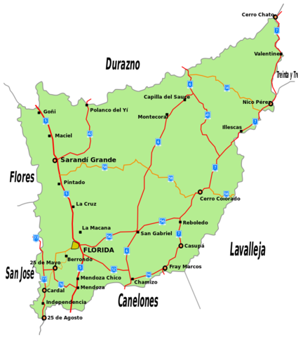 Creación del departamento de Florida