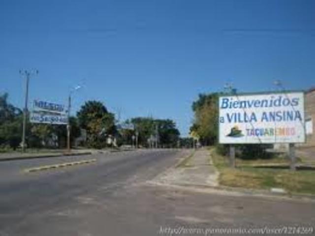 Luz eléctrica en Villa Ansina