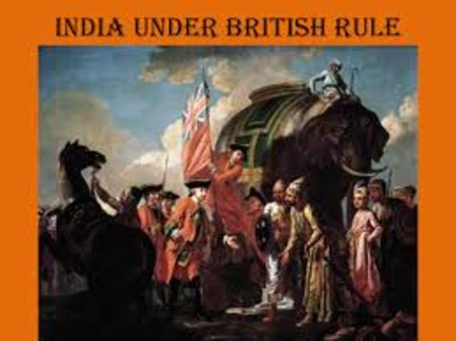 India Becomes under the direst rule of Britian