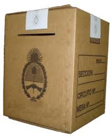 Elecciones Presidenciales.