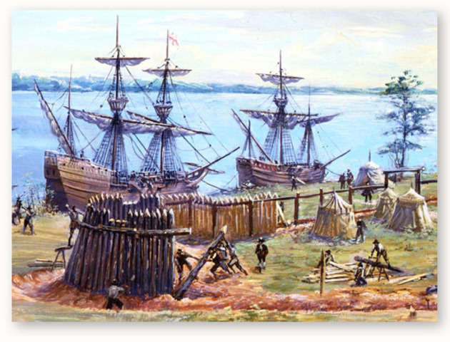 Settling of Jamestown
