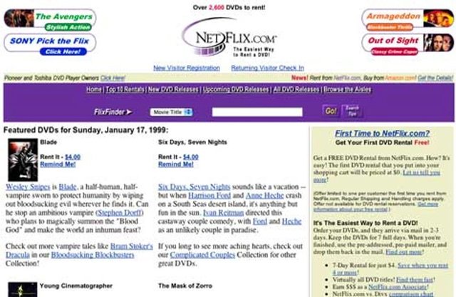 NetFlix Website Launched