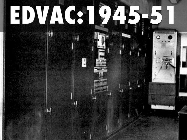 Construcción del EDVAC