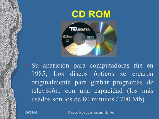 Aparición de los CD-ROM
