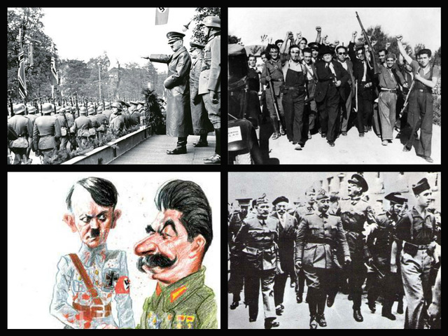 Finaliza la Guerra Civil  y Comienza la  Segunda Guerra Mundial