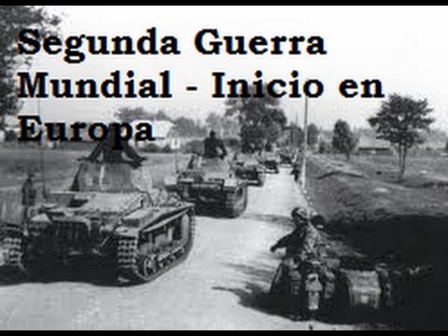 1939: Comienza la Segunda Guerra Mundial