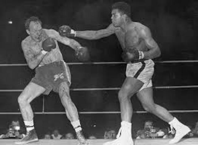 Cassius  Clay vs Henry Cooper
