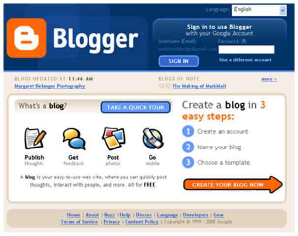Blogger