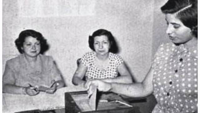 El Congreso de la Nación sancionó La Ley de Voto Femenino