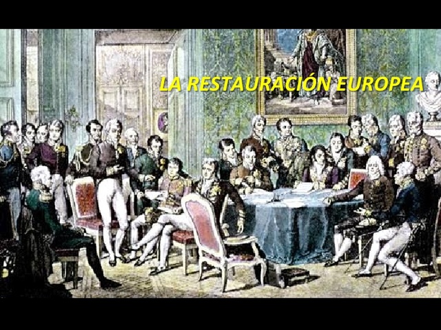Restauración de Europa