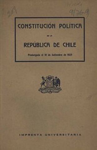 Fin República Parlamentaria y creación de la Constitución 1925