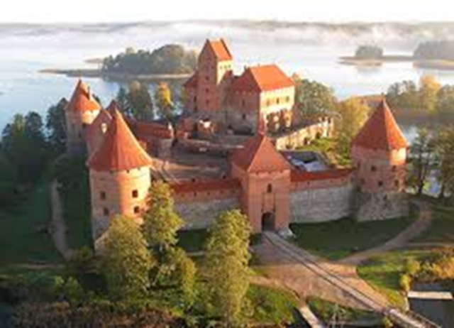 Lithuania, Trakai Island Castle  (Traku salos pilis)