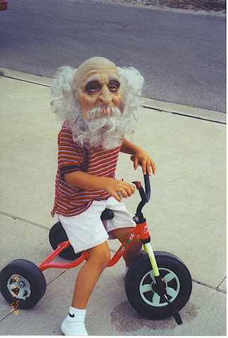 got my first transportation device......a tricycle......