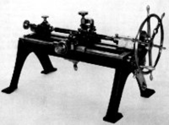 Torno de corte de maudslay 1797