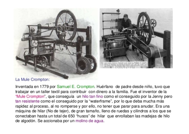Maquina de muler crompton