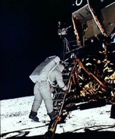 First moon landing