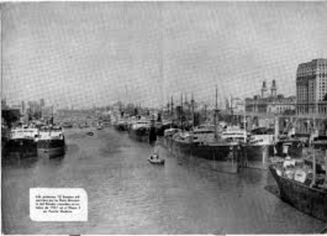 creación de la flota /fabricación militar