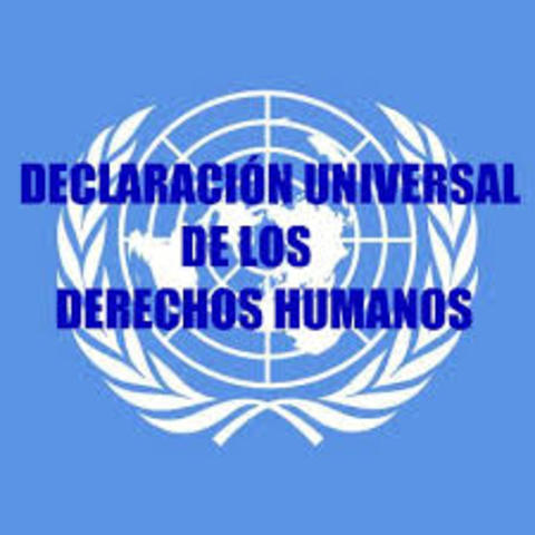 10 de diciembre 1948 de Declaración Universal de los Derechos Humanos- ONU